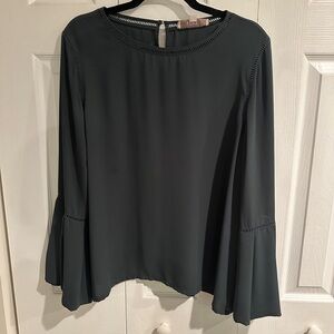LOFT Dark Green Women's Blouse